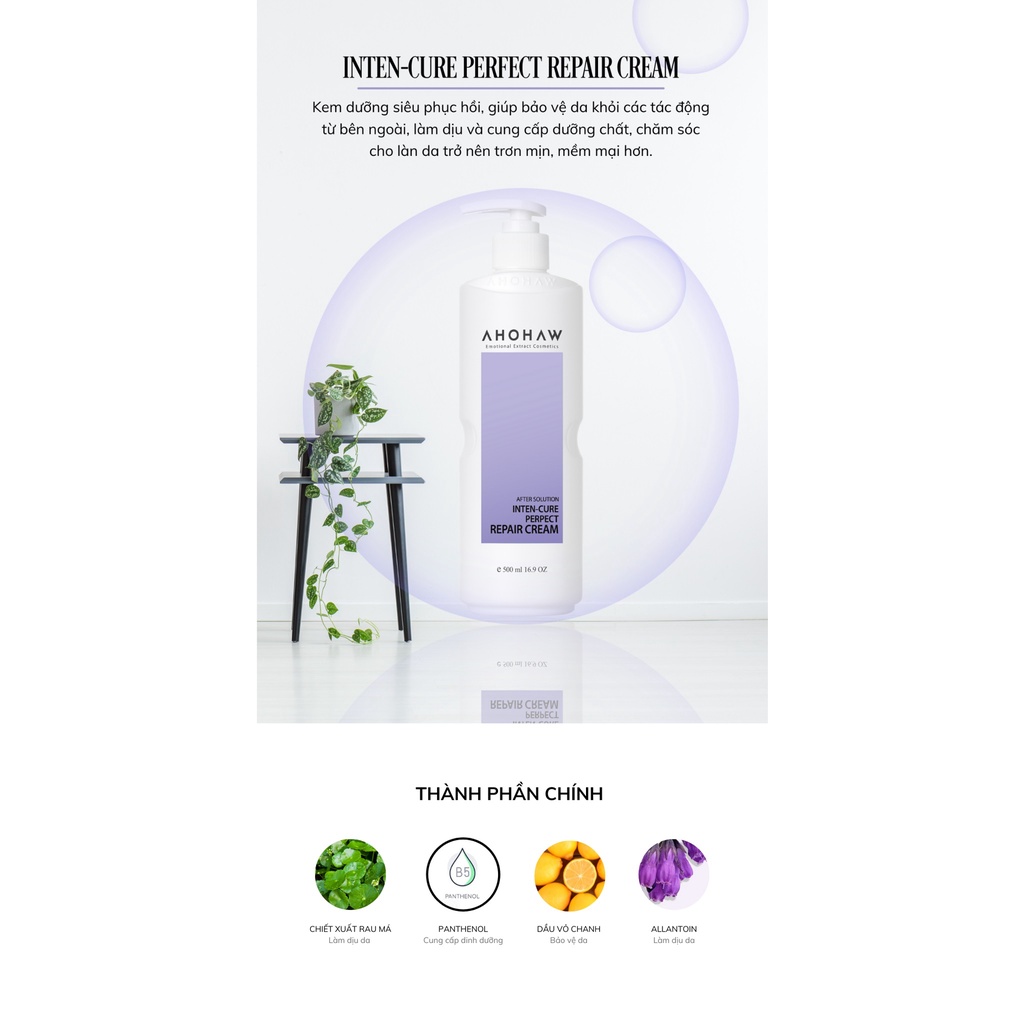 Kem dưỡng siêu phục hồi Ahohaw After Solution  -chính hãng