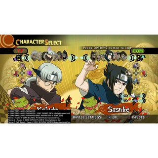 Đĩa game NARUTO SHIPPUDEN: Ultimate Ninja STORM TRILOGY dành cho PS4