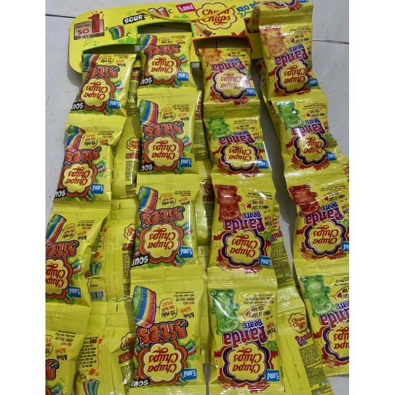 Bịch 32 gói kẹo Chups dẻo 24gam