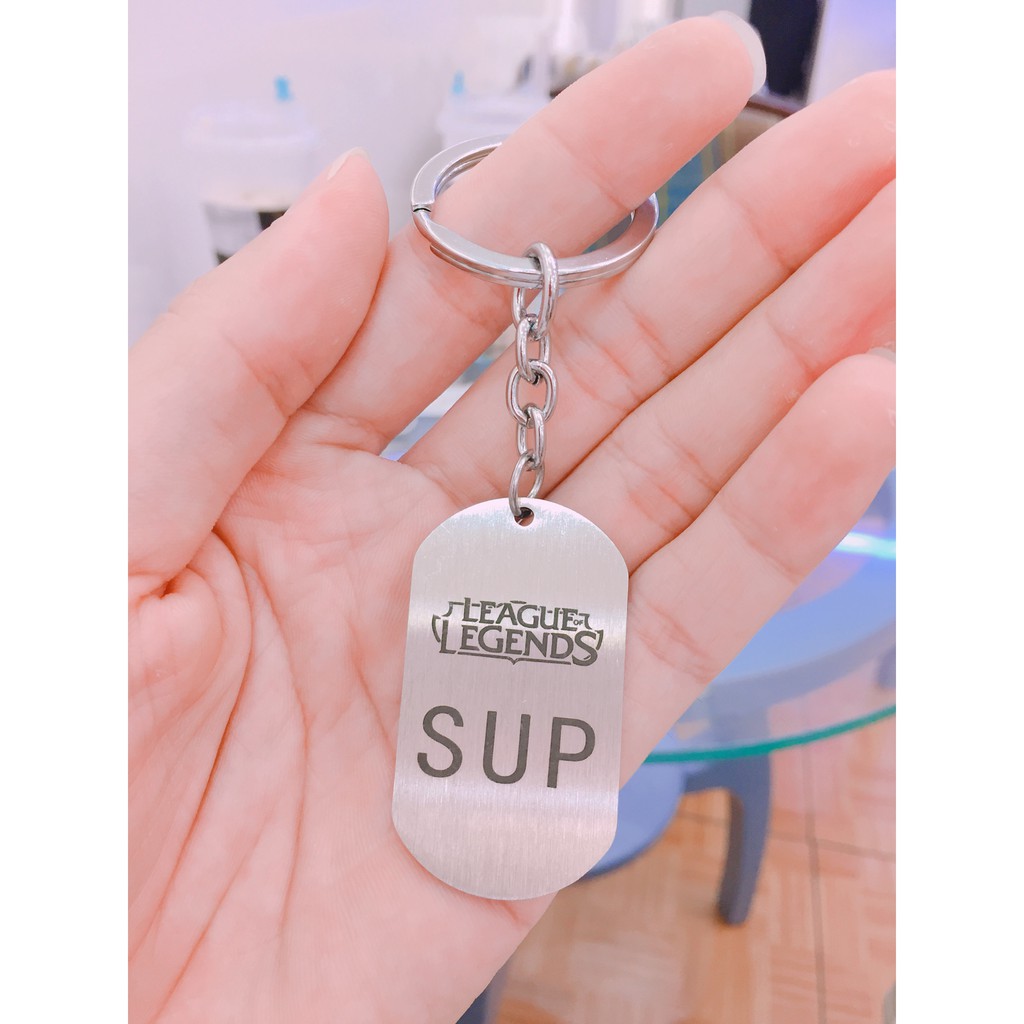 Móc khóa đi lane SUPPORT - Liên Minh Huyền Thoại