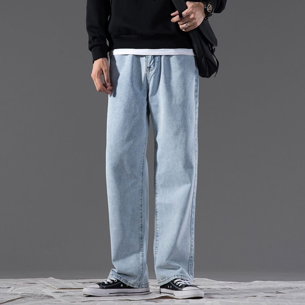 Quần jean Baggy nam chất bò ống rộng MAVOTA QJSU02 | BigBuy360 - bigbuy360.vn