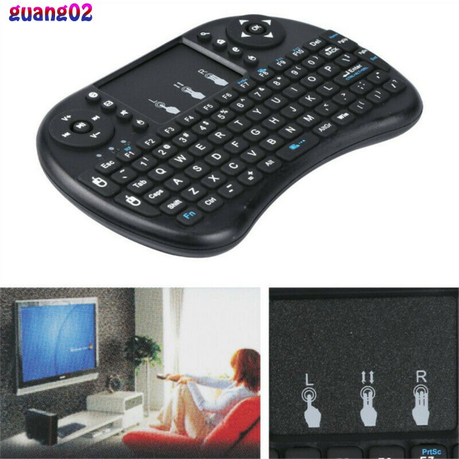 Bàn Phím Không Dây Mini 2.4g Tích Hợp Cảm Ứng Cho Pc Android Tv Box Ky | BigBuy360 - bigbuy360.vn