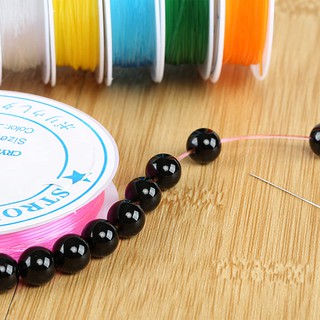 dây cước thun, dây gân đủ màu size 0.8 & 1mm