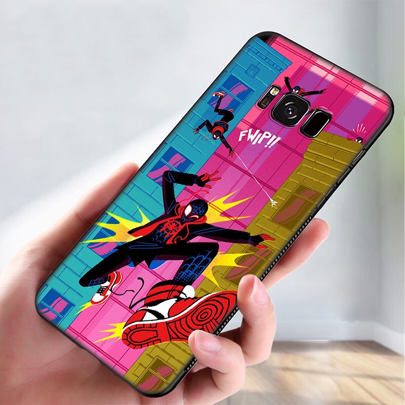 Ốp điện thoại hình người nhện Marvel thích hợp cho Samsung Galaxy M51 M31 A70 A50s A50 A40s A30s A20 A20s A10s 83SF