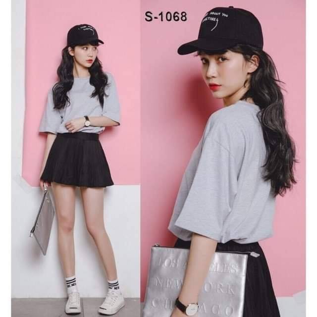 Áo Thun Tay Lỡ Trơn Thoitrang24h Nhiều Màu Vải Dày Không Xù Lông Form Unisex Cho Cả Nam Và Nữ.