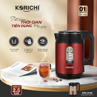 ẤM ĐIỆN KORICHI 2,5 LÍT KRC-5189