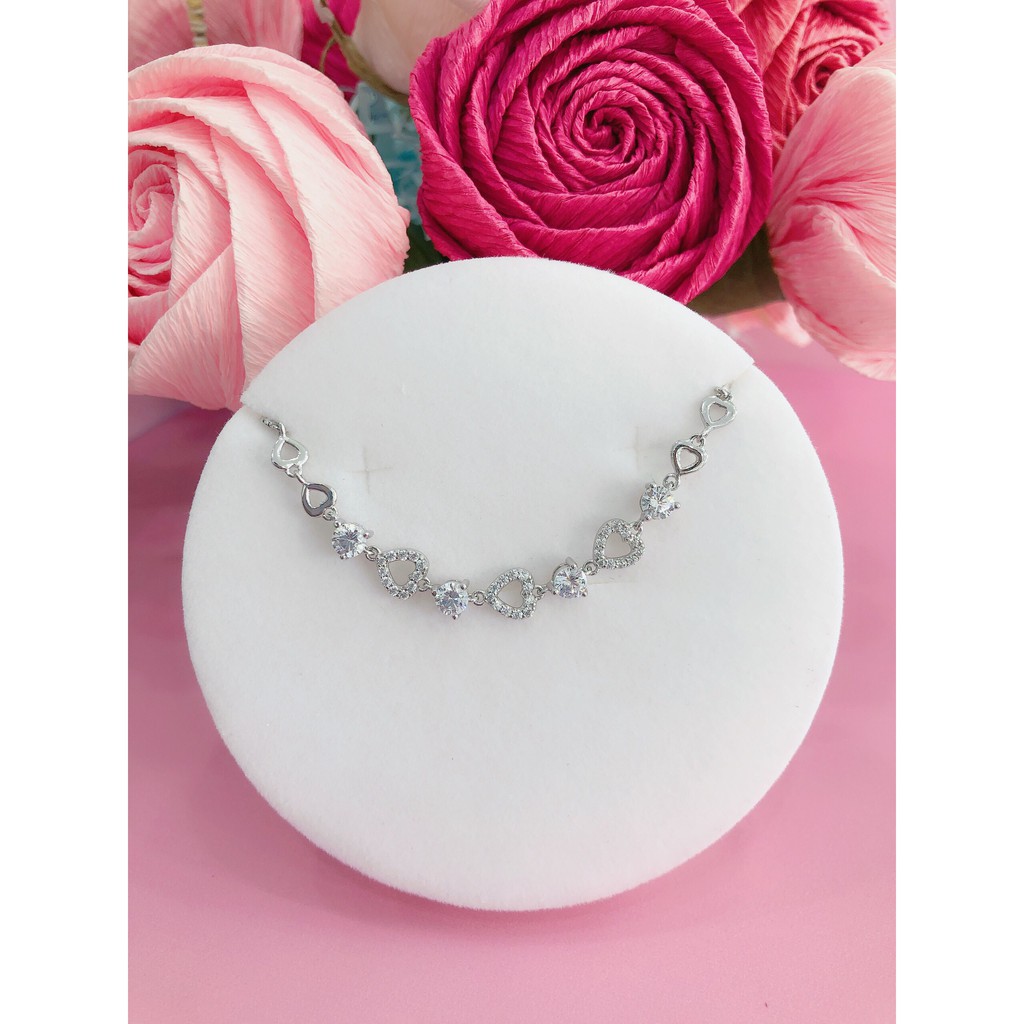 Lắc tay Bạc đính đá CZ PNJSilver XMXMK000015