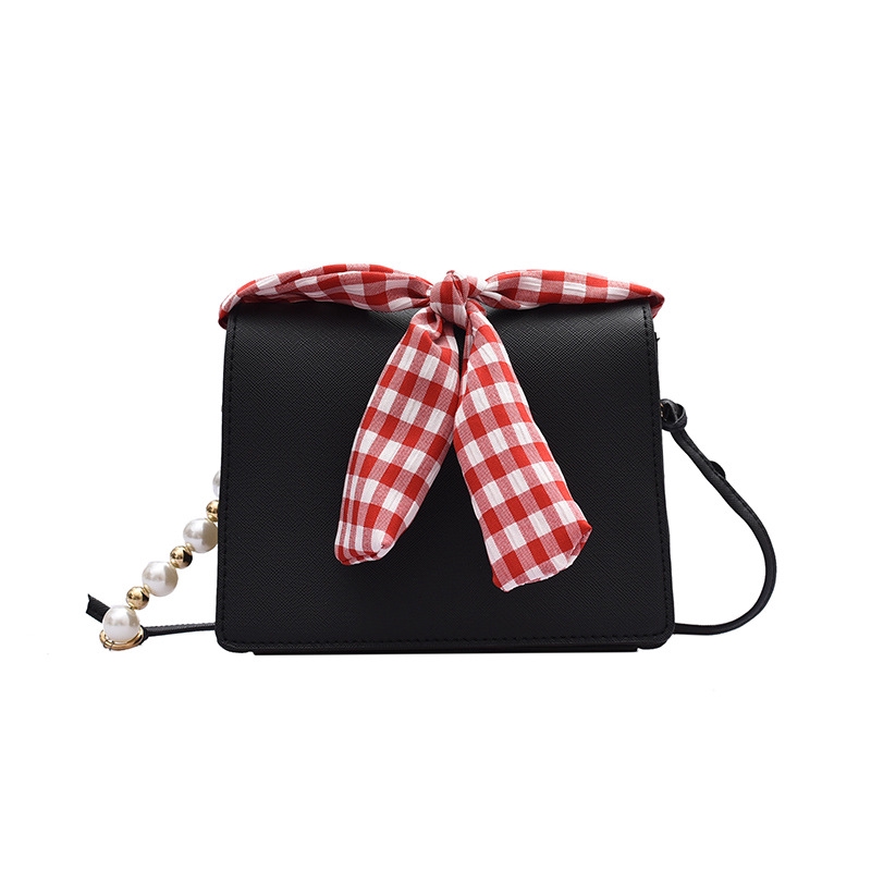 Túi đeo vai IELGY đính thắt nơ kiểu dáng độc đáo thời trang cho nữ