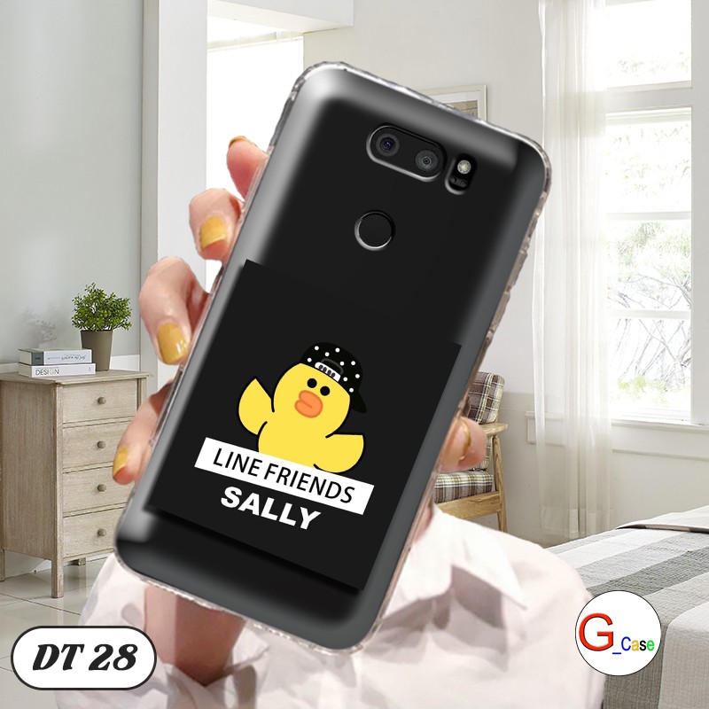 Ốp lưng LG V30 dẻo trong in hình