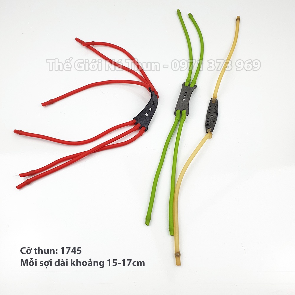 Dây thun cao su tròn kẹp bi dây đơn, dây 2 sợi, dây 3 sợi
