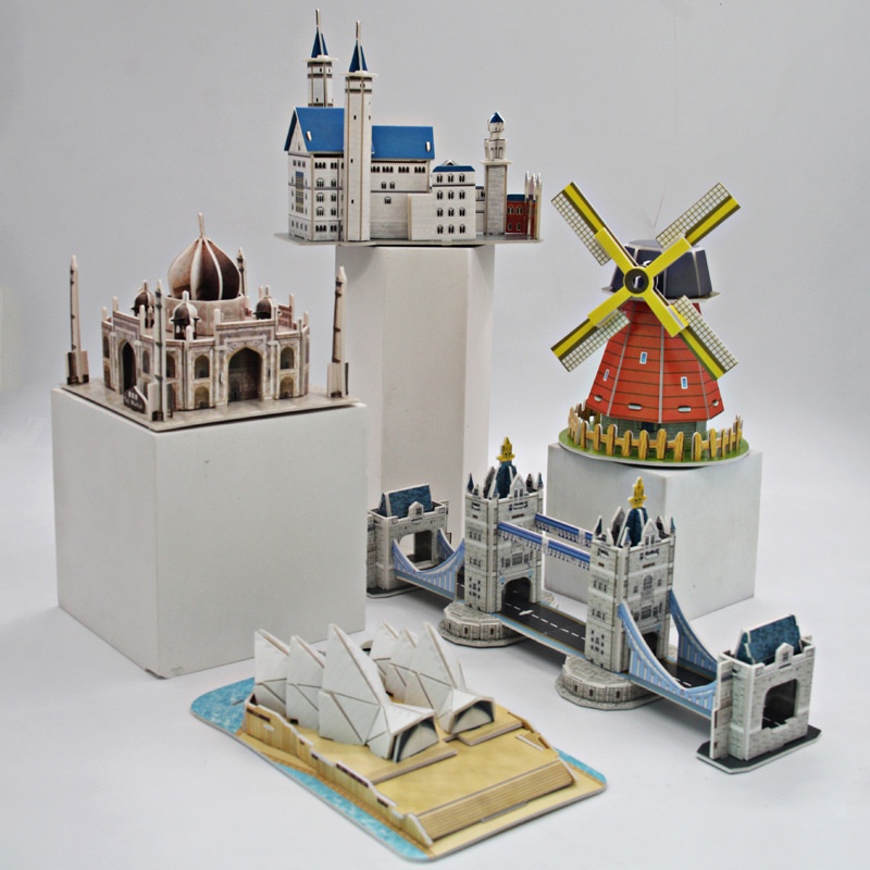 Mô Hình Lắp Ráp Thủ Công 3D Bằng Giấy GYLMY105