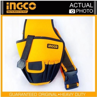 Thắt lưng đồ nghề đa dụng túi đựng đồ nghề đeo hông siêu bền 8kg ingco htbp03011