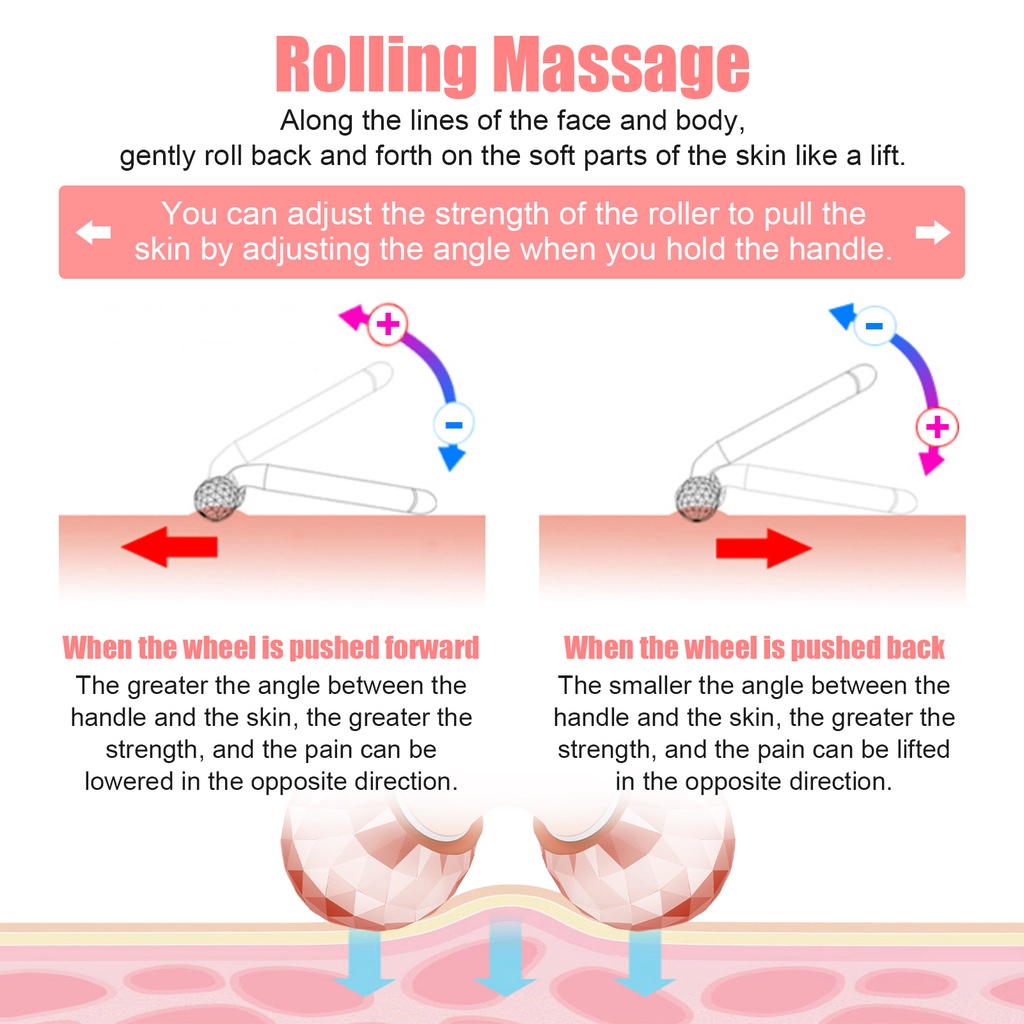 Máy massage mặt SALORIE kiểu rung giảm nếp nhăn nâng cơ tạo gương mặt chữ V