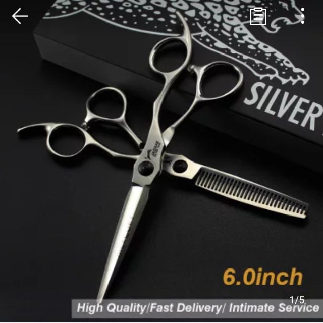 Kéo cắt và kéo tỉa tóc GM49