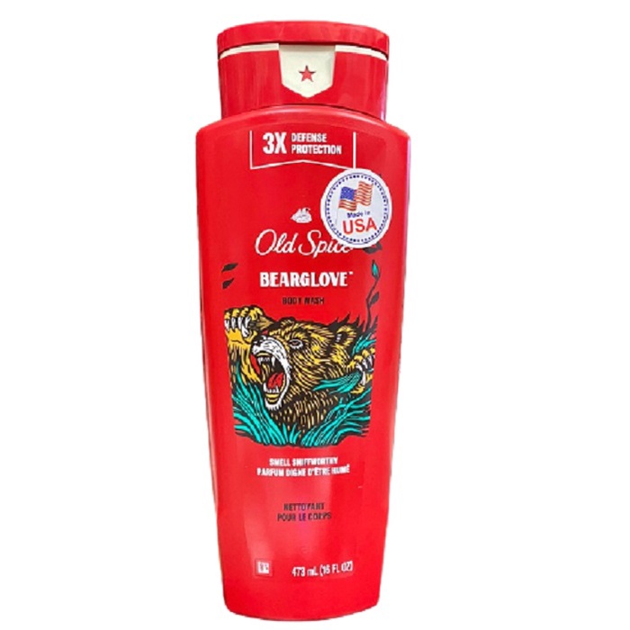 Sữa tắm dạng gel cho Nam Old Spice 473ml dưỡng ẩm, sảng khoái, hương thơm nam tính