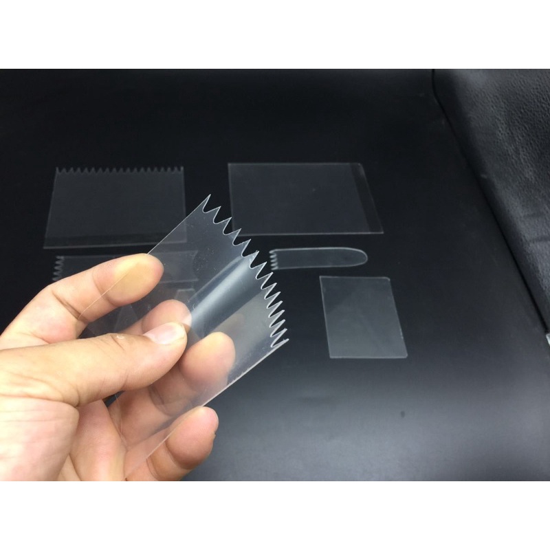 Bộ 9 miếng mica mềm chà láng bánh kem