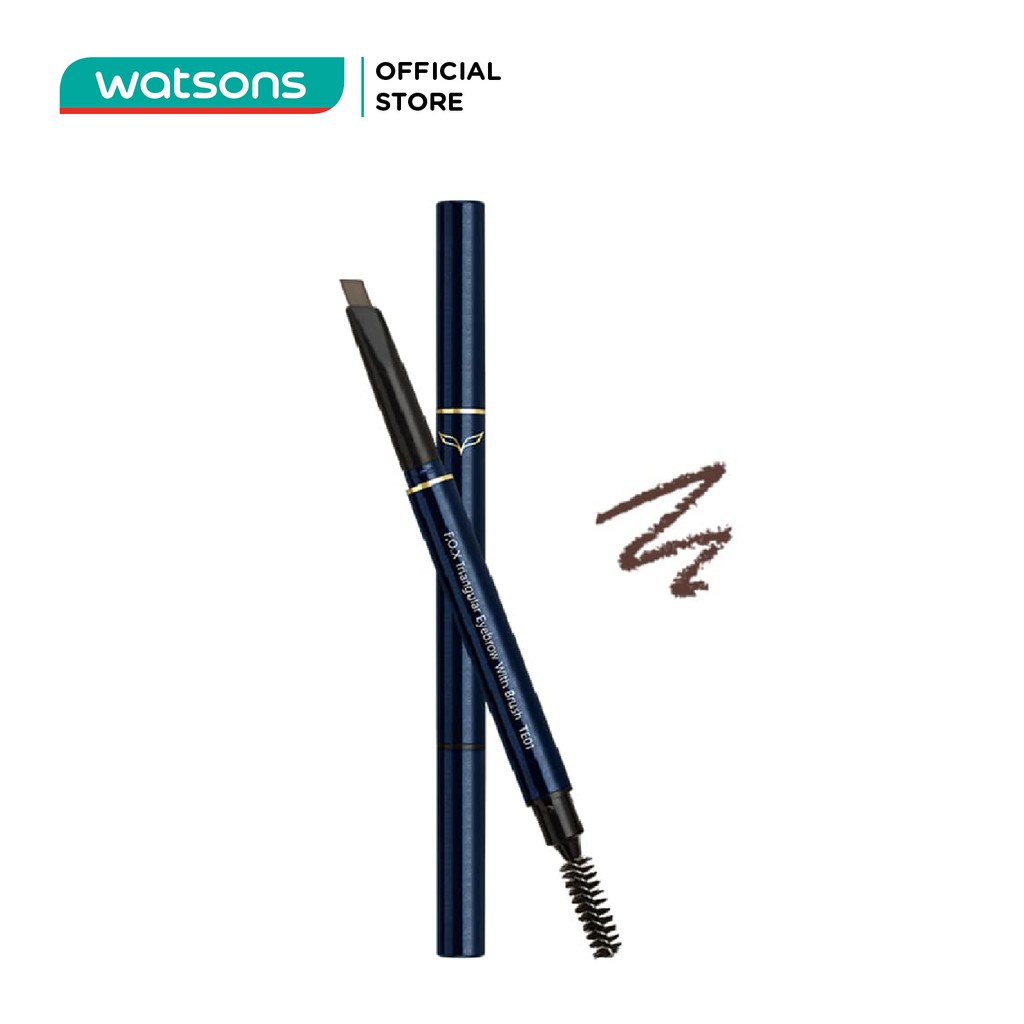 Chì Kẻ Mày Đầu Tam Giác F.O.X Triangular Eyebrow 0.5g .#01 Light Brown
