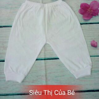 Quần dài sơ sinh ống bo cho bé