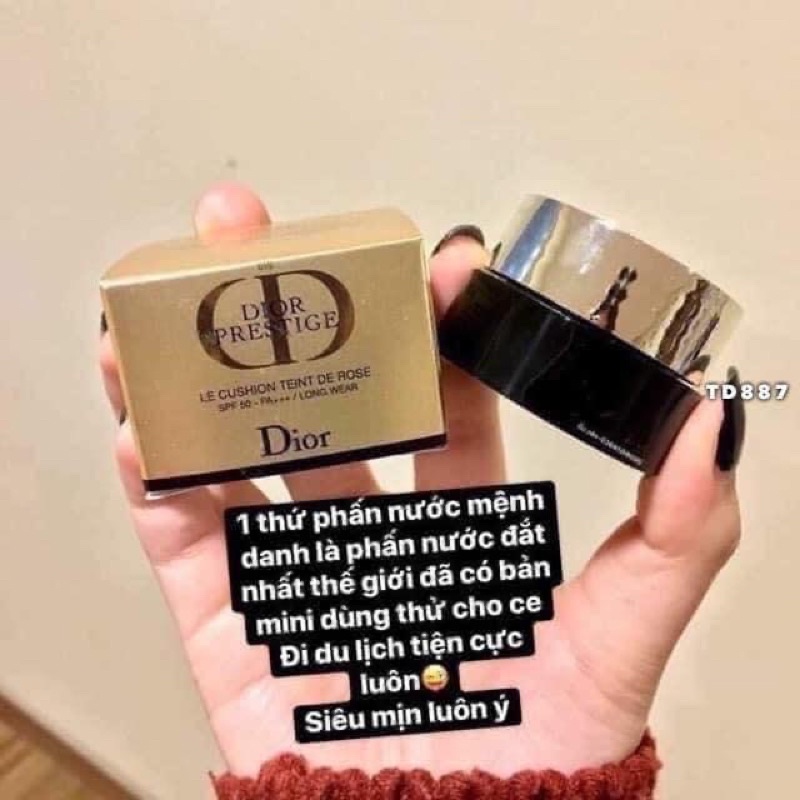 Cushion Dior mini 4 gam - Phấn nước siêu đẹp dòng Dior mẫu thử