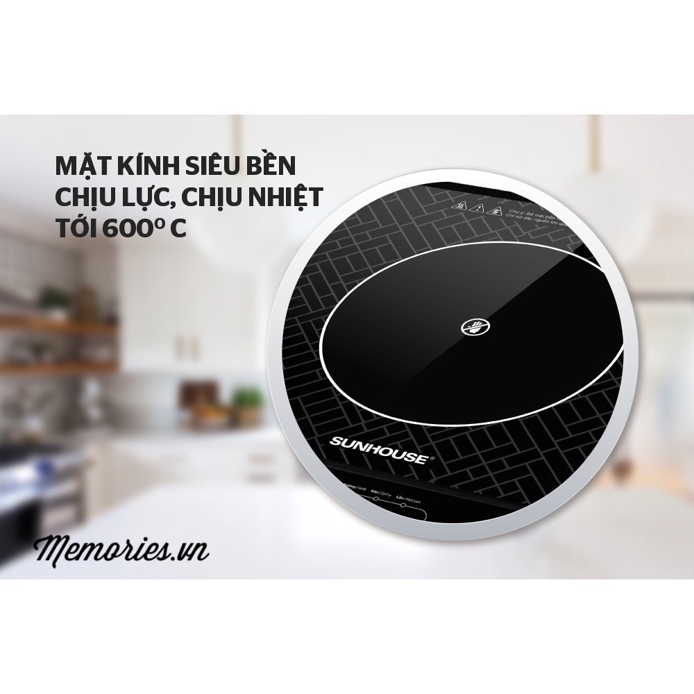 Bếp hồng ngoại Sunhouse SHD6011 + Tặng vỉ nướng - Hàng chính hãng chất lượng cao giá tốt, gọn nhẹ phù hợp du lịch