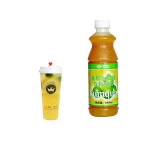 (Giá thực tế 120K) Siro Kumquat 820ml trà quất chanh nha đam