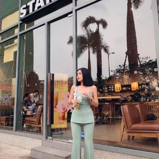 Set áo kèm quần loe
