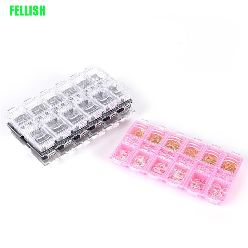 Hộp nhựa đựng trang sức 12 ngăn tiện lợi