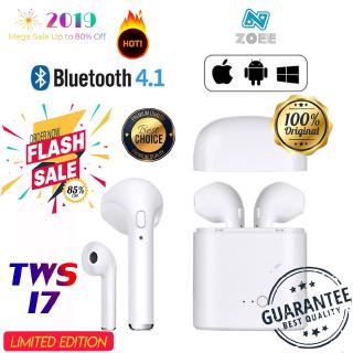 Tai nghe không dây tws i7s kết nối bluetooth v4.2+edr phù hợp cho android ios 5 màu tự chọn