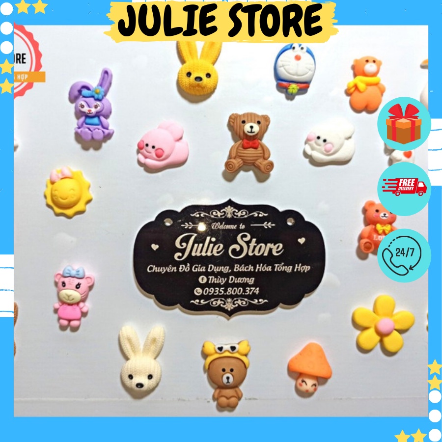 Combo 5 miếng Sticker 3D Dán Trang Trí Kiểu Dáng Siêu Dễ Thương ( Trang Trí Sổ Kế Hoạch, Sổ Nhật Ký)