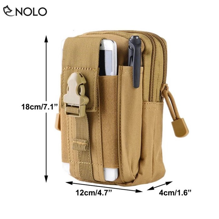 Túi Balo Đeo Dây Nịt Model BTN01 Chất Liệu Vải Nylon Cordura Oxford 1000D Chống Thấm Nước Độ Bền Cao