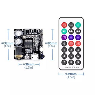 mạch giải mã âm thanh bluetooth 5.0 có remote