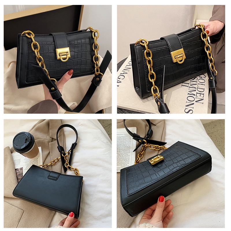 Túi xách nữ kẹp nách cao cấp thời trang hàn quốc , túi nữ đẹp da PU nhiều ngăn - Fy Bags Store