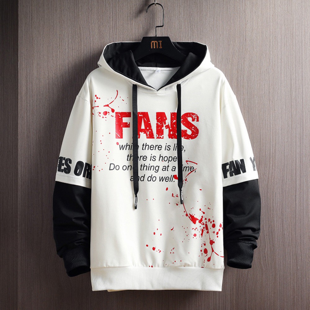 Áo Hoodies Nỉ Nam FANS Vảy Sơn Độc Đáo Mỏng Nhẹ Có Mũ Trùm Đầu ZENKODLMEN AO TOP NAM 90000175