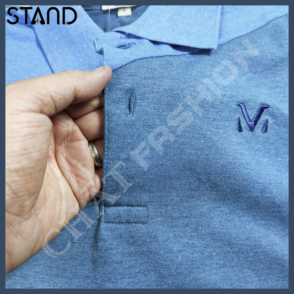 Áo Thun Nam 🆓FREESHIP🆓 Tay Ngắn M Phối Màu Cá Sấu Mềm Mịn Có Cổ 3 Màu 4 Size PS0018 | BigBuy360 - bigbuy360.vn