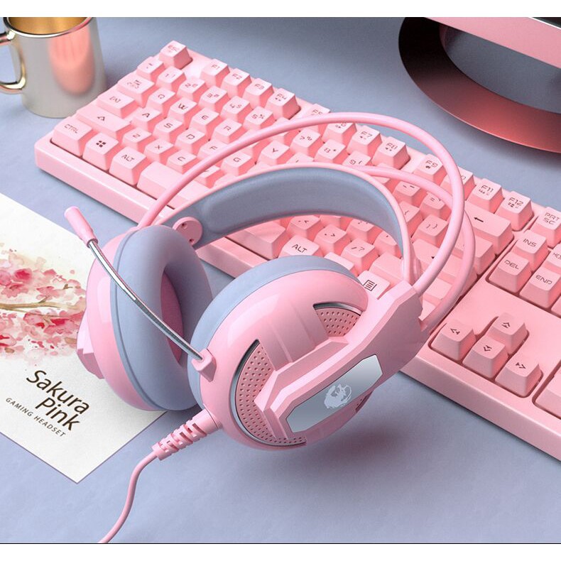 Combo Bộ Bàn Phím Giả Cơ Hồng LongTao - Chuột Gaming - Tai Nghe - Lót Chuột Hello Kitty Bigsize ( BH 1 năm ) | WebRaoVat - webraovat.net.vn