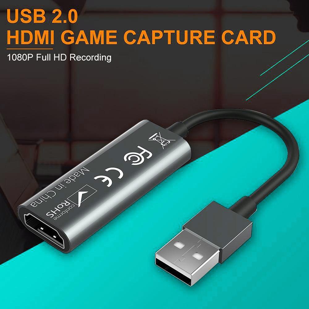 BTLIMER Thẻ Ghi Video Âm Thanh HDMI-Compatable Bằng Hợp Kim Nhôm
