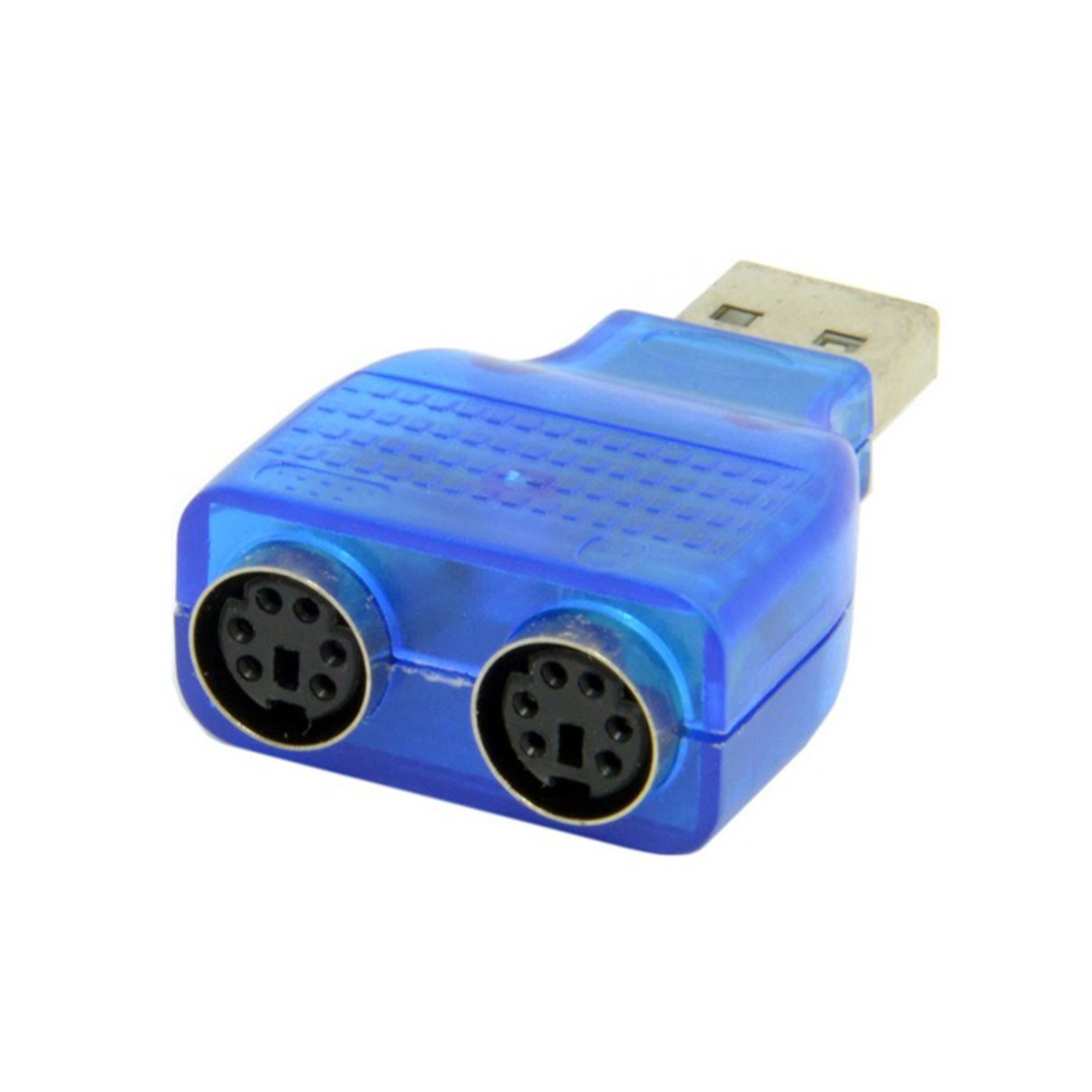 1 Bộ Chuyển Đổi Usb Male Sang Dual Ps2 Female