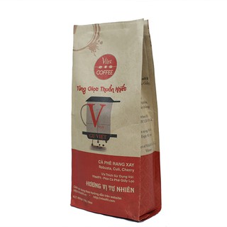 456g cafe rang xay Gu Việt Vfast Coffee, cà phê rang mộc, ưa thích sử dụng với bộ kit cafe phin VfastFil