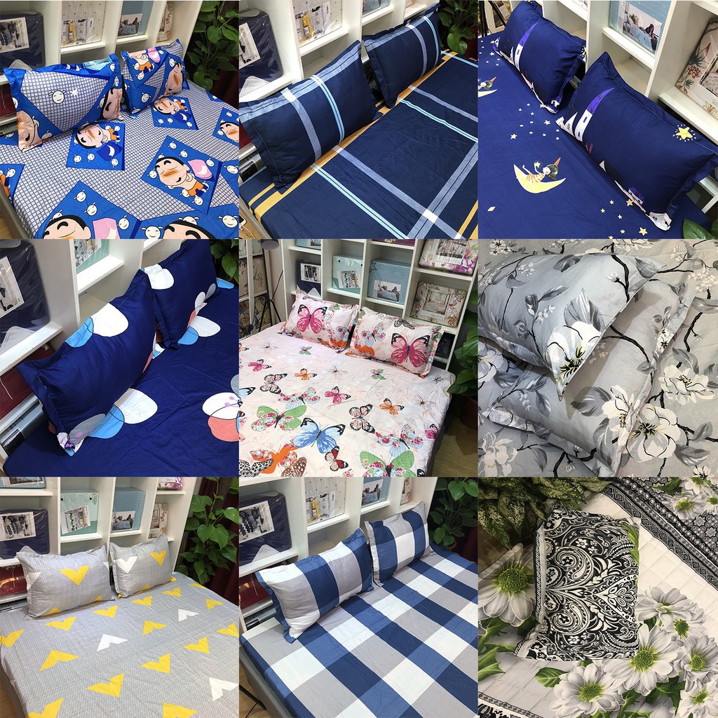 Vỏ gối nằm - vỏ gối ôm cotton poly siêu đẹp ( màu ngẫu nhiên nha khách yêu )