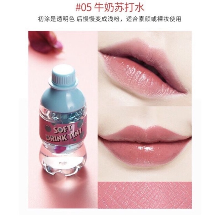 Set son tint lì chai coca cola siêu xinh nội địa trung