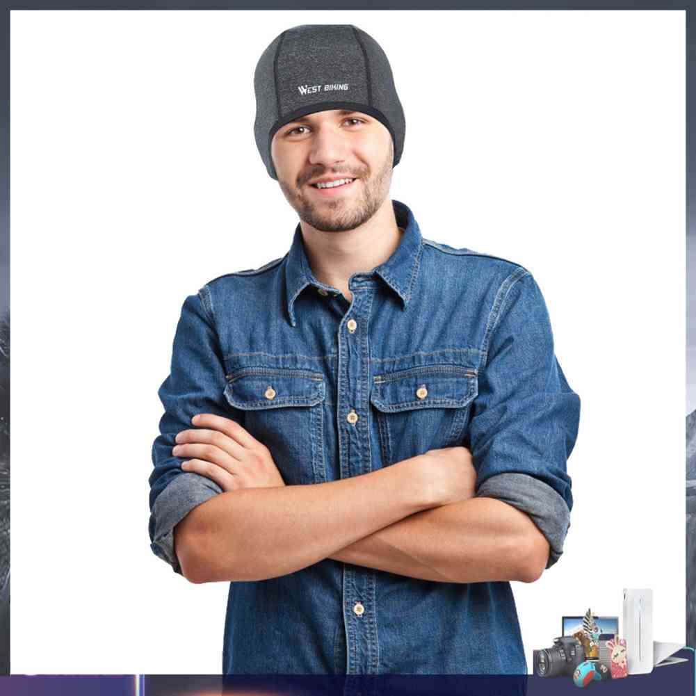 Mũ Bảo Hiểm Vải Lông Cừu Giữ Ấm Mùa Đông Khi Chạy Xe Đạp / Chạy Bộ