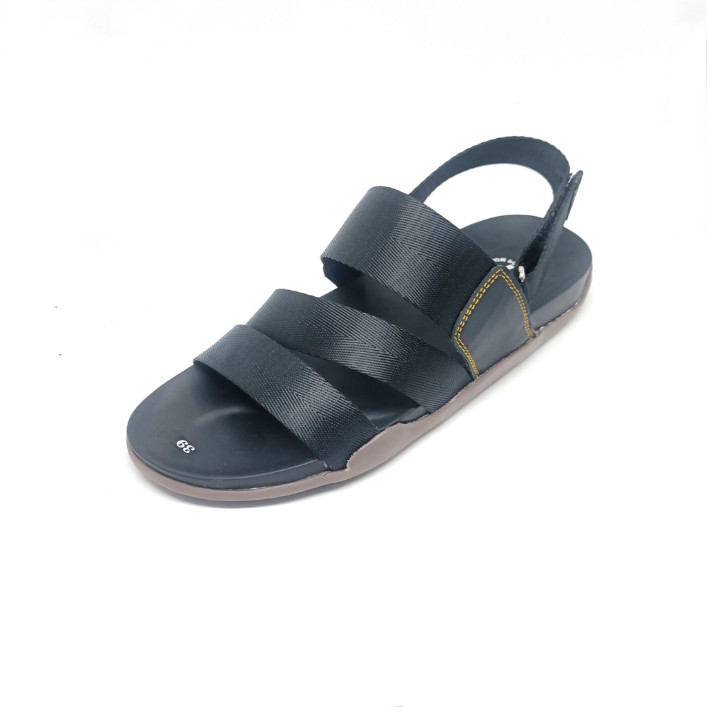 Sandal PU ba đai nam