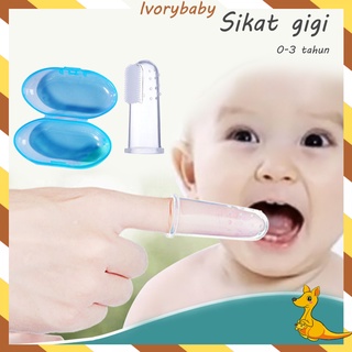 Image of Ivorybaby Sikat gigi bayi sikat Lidah baby toothbrush