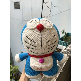 Doreamon thú bông len handmade 100%