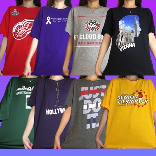 [ẢNH THẬT|20 MẪU|PHÂN LOẠI 1] ÁO THUN MỸ UNISEX 2HAND HÀNG HIỆU