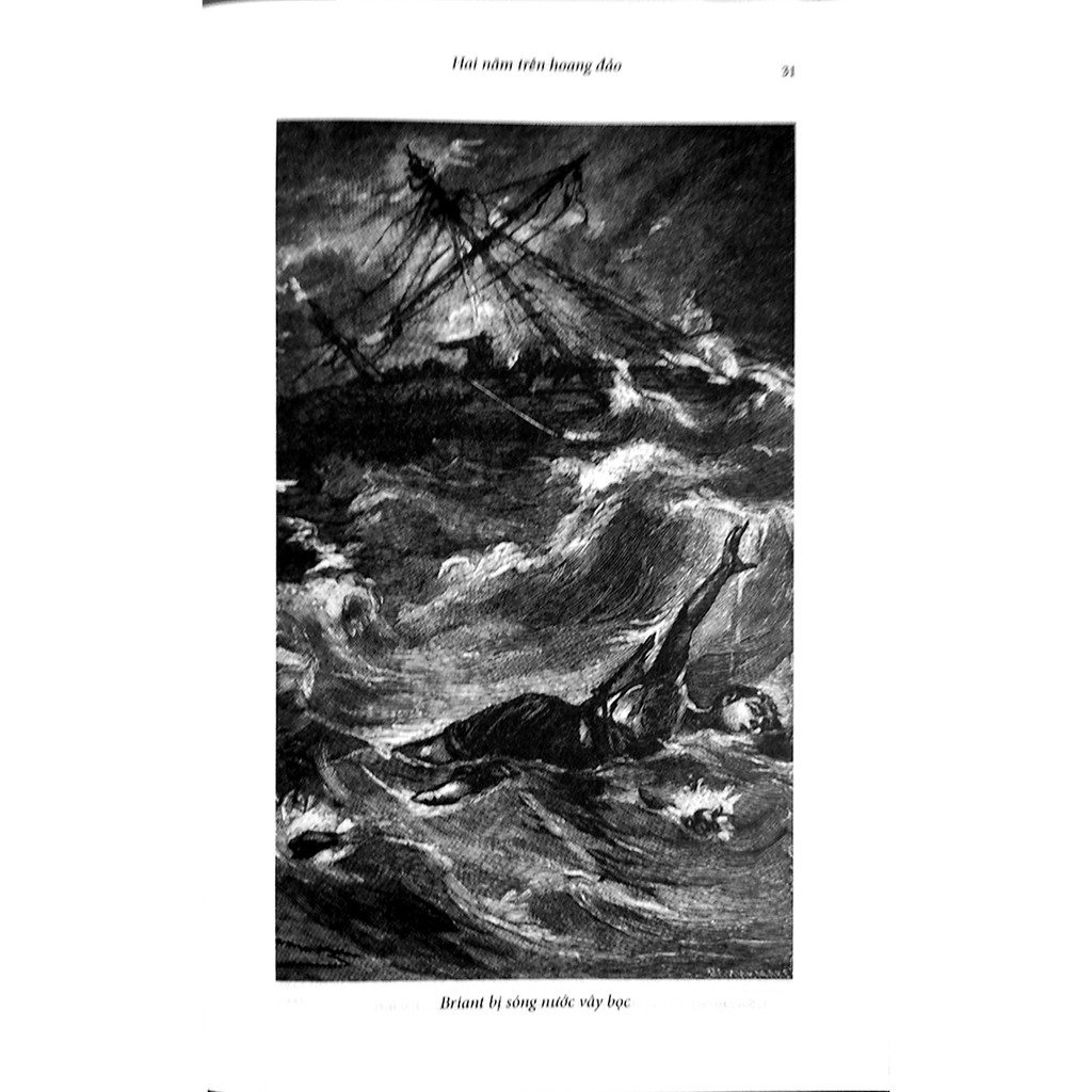 Tiểu thuyết - Hai Năm Trên Hoang Đảo - Tác giả Jules Verne