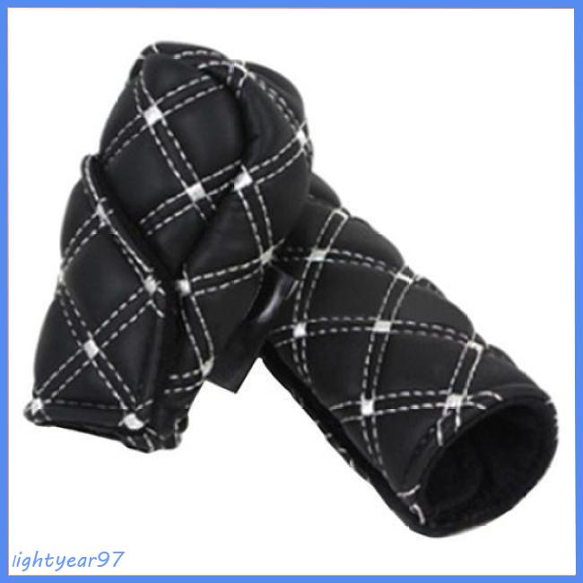 Set 2 Bọc Cần Số Giả Da Trang Trí Nội Thất Xe Hơi