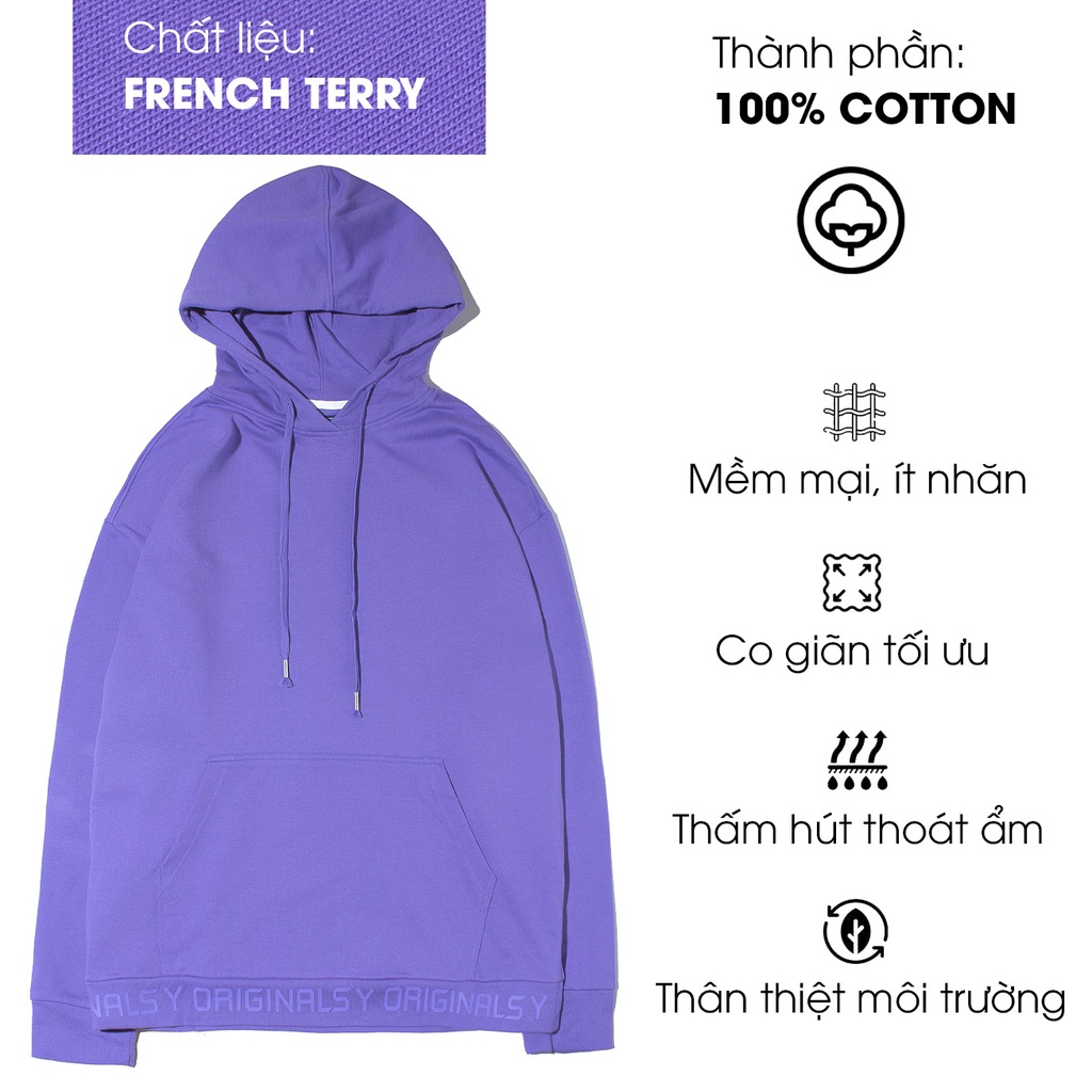 Áo Khoác Hoodie Nam Nữ Form Rộng Đơn Giản Thương Hiệu Y2010 Ver19 20661|YaMe|