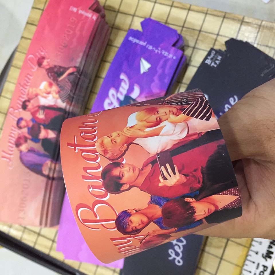 30 Cup holder size lớn In theo yêu cầu (Cắt sẵn)