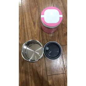 Cặp lồng inox giữ nhiệt chống tràn 1 tầng có quai xách